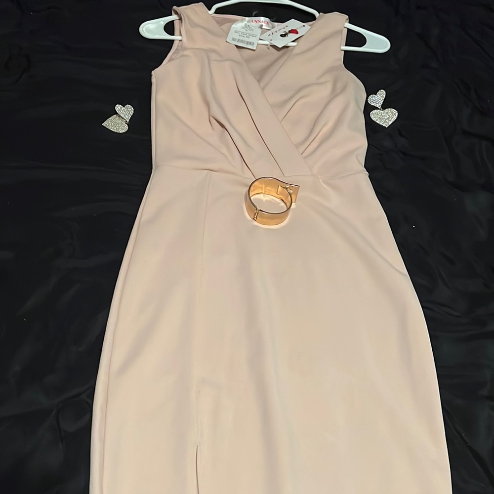 A brand new pink dust size M mini dress from Annice with tag